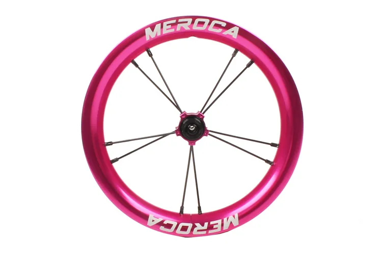 Best MEROCA Sliding kids Bike Wheel Set 12 inch wheelset K Bike S Balance Bicycle Modification High Rim sealed Bearing Palin Wheels 8