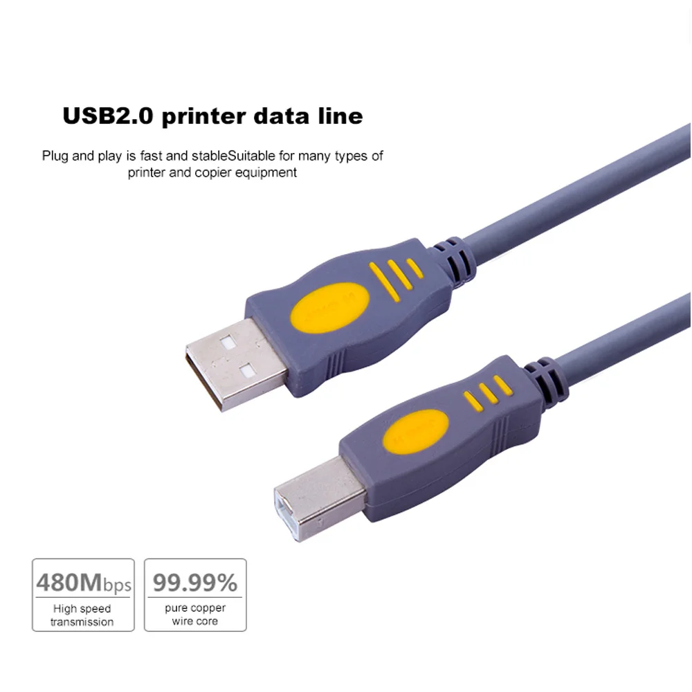 Кабель удлинитель USB type b для принтера 5/10/3/1 5 м|Кабели MP3/MP4-плееров| |