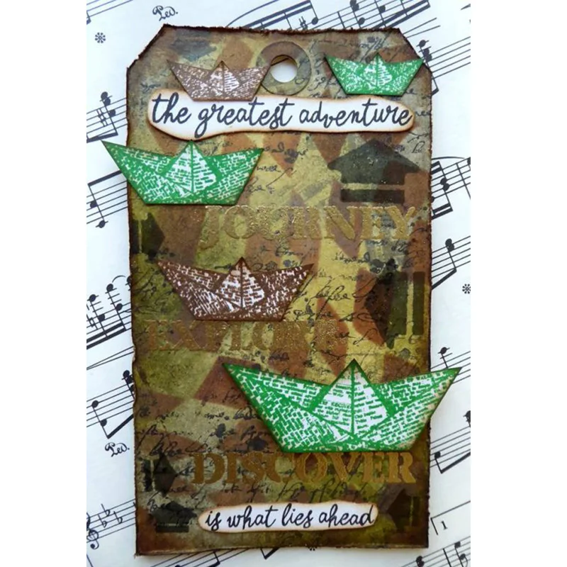 2017-11-06-Visible-Image-stamps-paper-boats-mixed-media-tag-Jane-Tyrrell-519x772