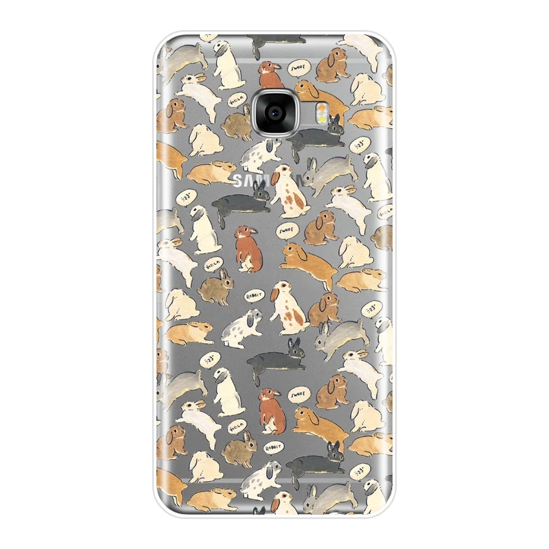 Мягкий силиконовый чехол для Samsung Galaxy C5 C7 C8 C9 Pro|Бамперы| |