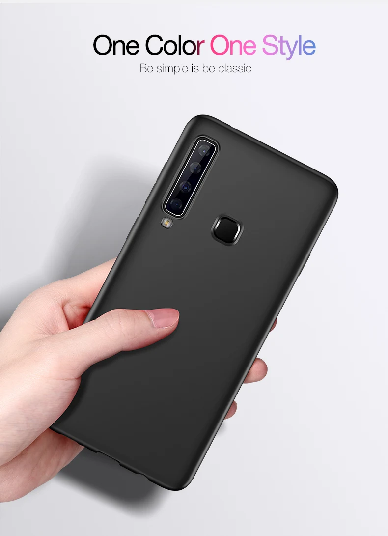 Cafele Matte Case for Samsung Galaxy A9 2018 Cover Soft TPU Silicon Ultra Thin Case for Samsung A9S A9 2018 A920 Phone Cases (13)