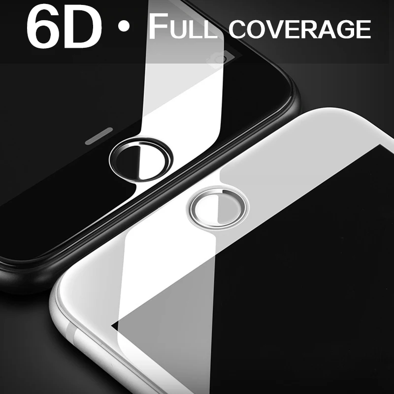 6D полное покрытие Защитное стекло для iPhone X Xr XS max iphone защита экрана стеклянная