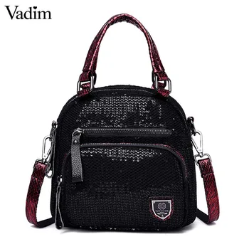 

Vadim Soft Leather Women Handbags 2019 Female Shoulder Messenger Bag Girls Multifunction Bags Small Crossbody Bags for Women Sac