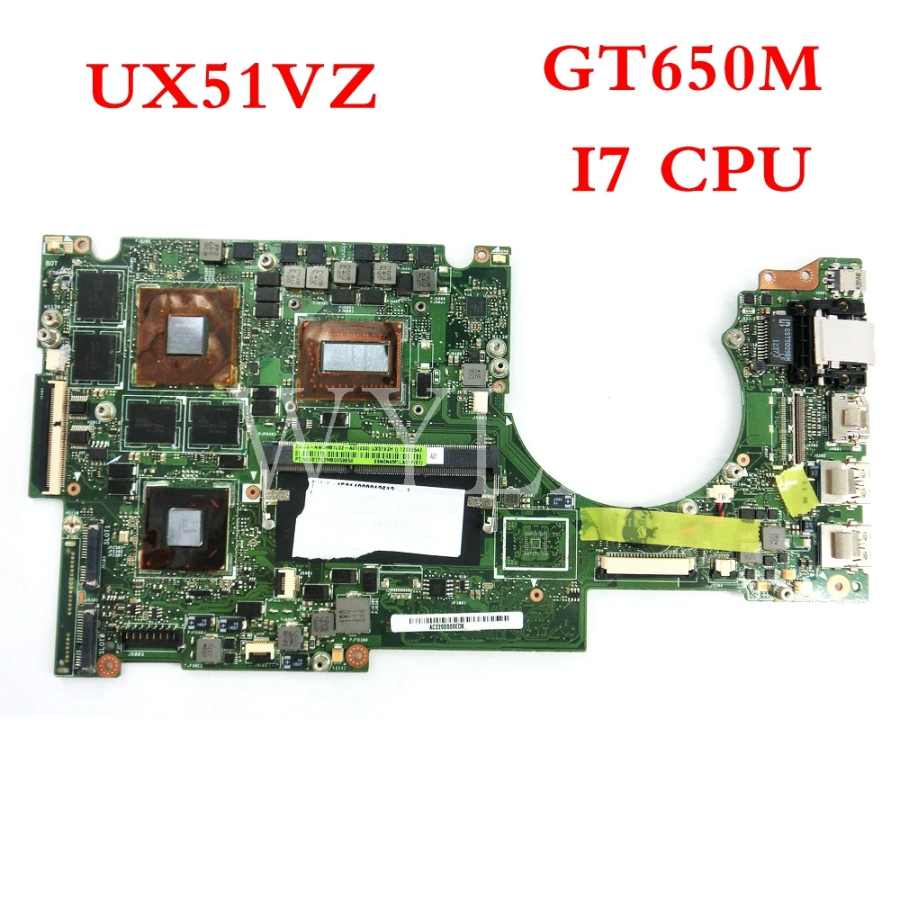 

UX51VZ With I7-3632 CPU N13P-GT-A2 mainboard For ASUS UX51V UX51VZ UX51VZH Laptop motherboard 100% Tested Working FREE SHIPPING