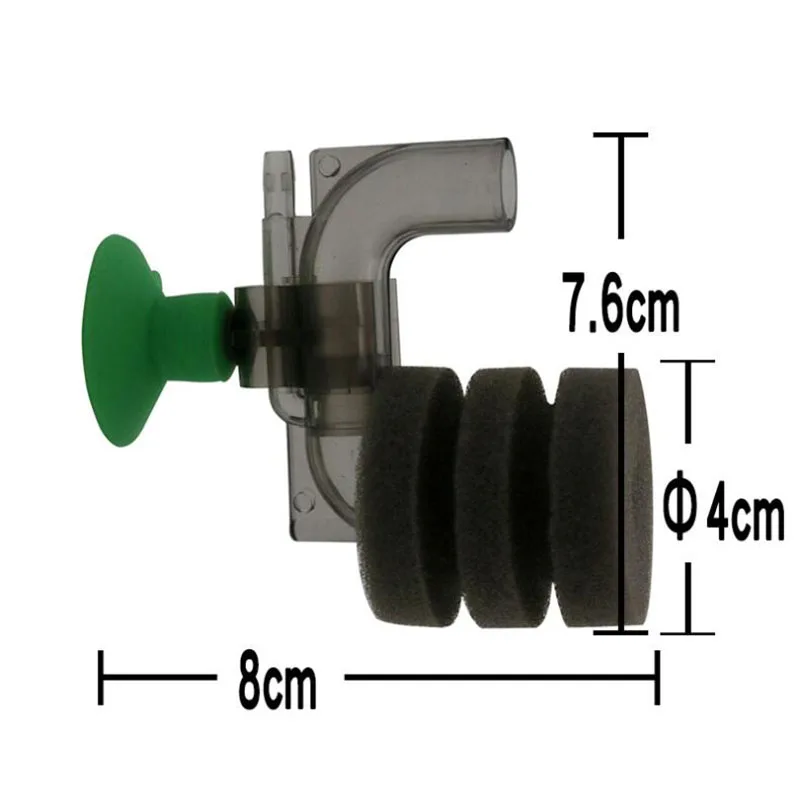 Мини-фильтр для аквариума, воздушный насос для пруда креветок, Биохимический Губчатый Фильтр, био-губчатый фильтр, фильтр для фильтрации аквариума