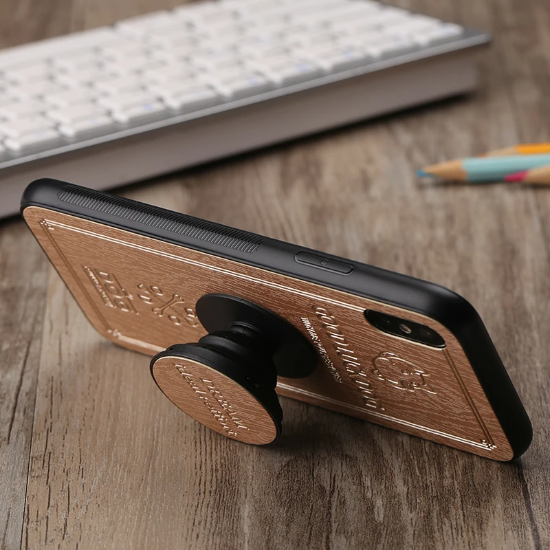 KIYLCZXYCM Lucky Dog чехол для iPhone Xs Max Xr из искусственной кожи ткани противоударный с
