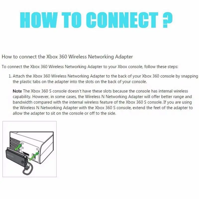 For Xbox 360 Wifi Wireless Network Adapter A/b/g & N Networking Adapter  With Dual Antenna For Microsoft Xbox 360 - Network Cards - AliExpress