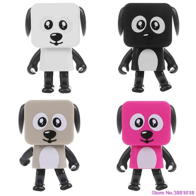 

New Cute Portable Smart Dancing Robot Music Dog Wireless Bluetooth Speaker for Kids