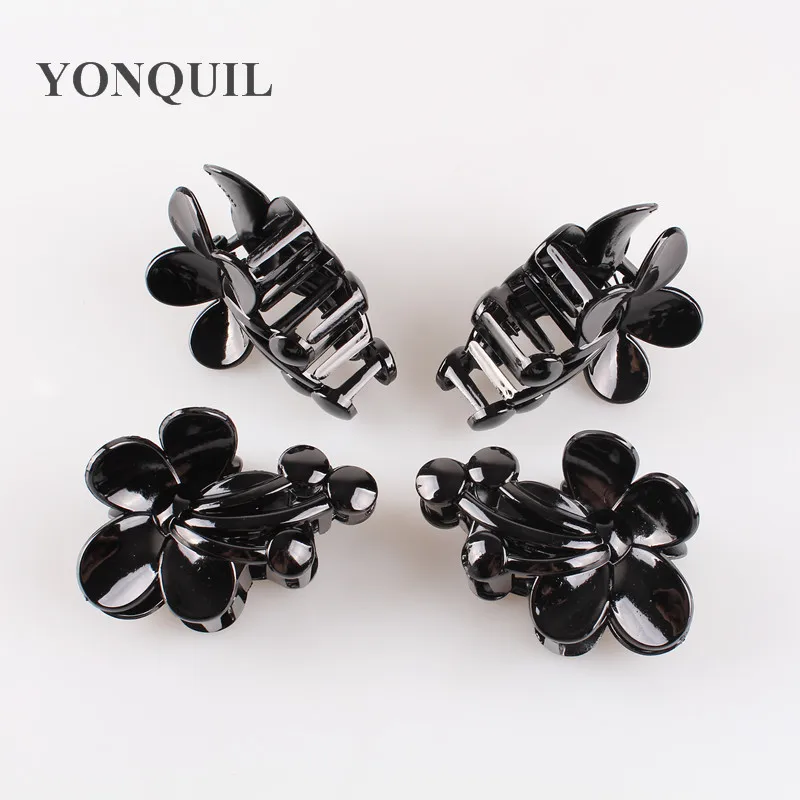 9*4CM Flower hair claws plastic hair claws clip for elegant women