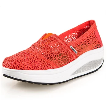 

Nice Top Quality Women Loafers Soft Wedges Sandals Women Shoes Casual Shallow Slip On Flats Plus Size 25-61 Pcd61