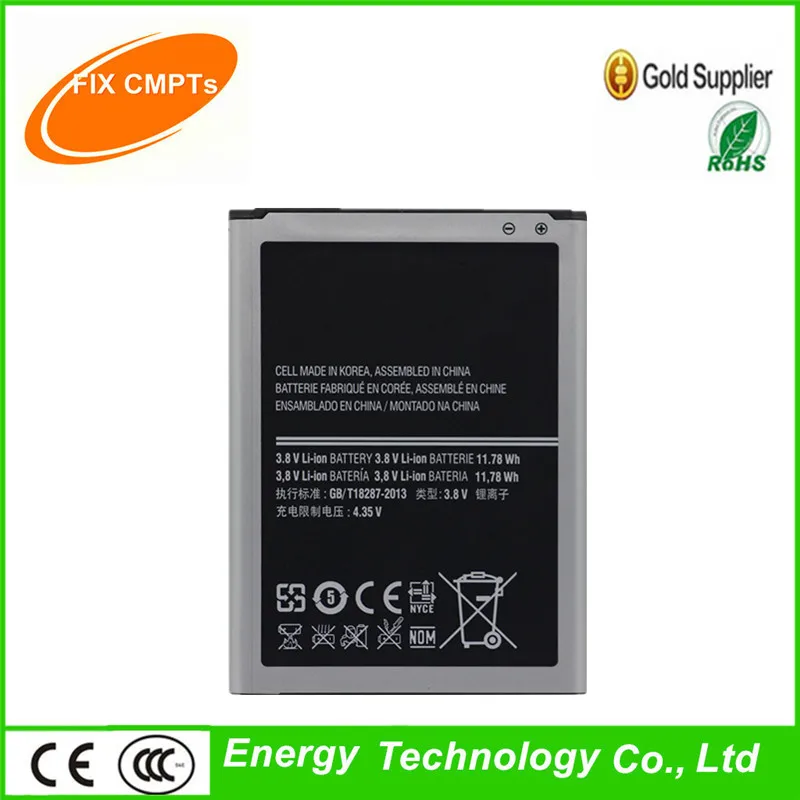100% Тесты оригинальный Батарея EB595675LU для samsung Galaxy Note 2 N7100 N7102 N719 N7108 N7108D NOTE2 3100