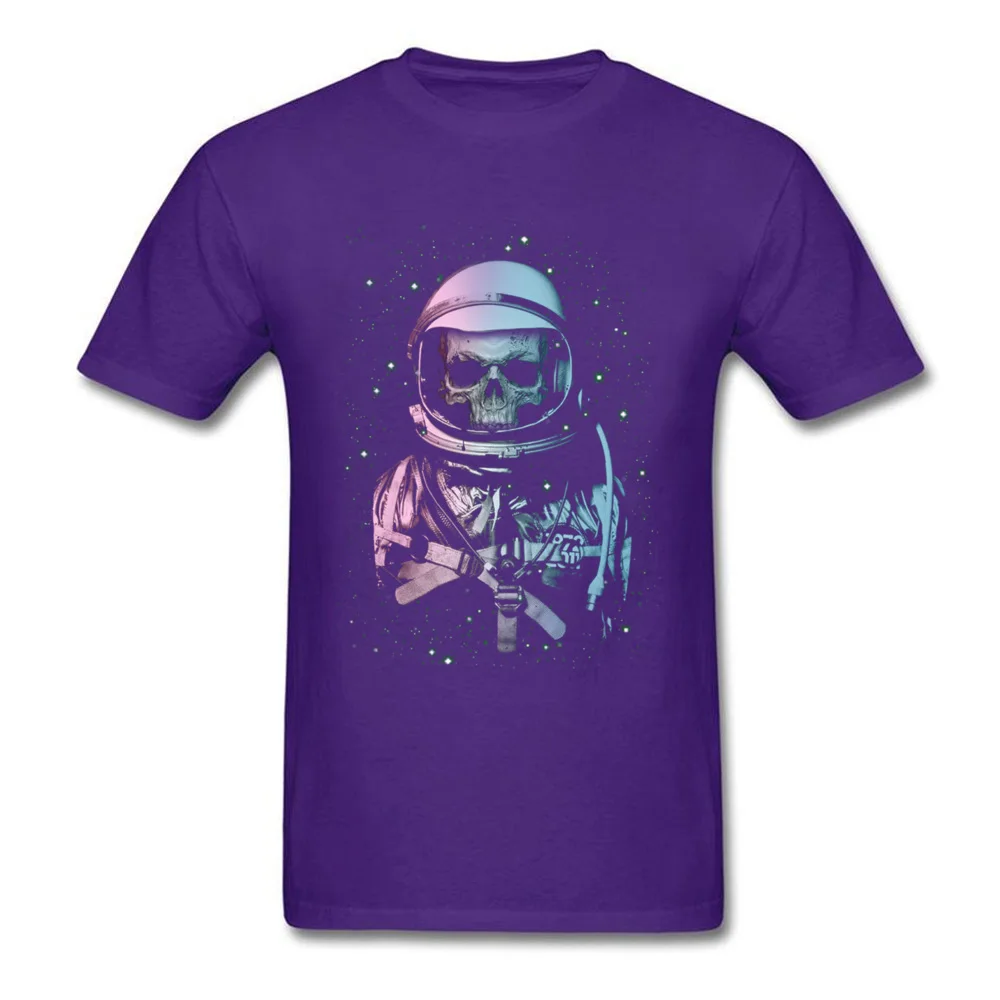 Normal death in space 11550 Crewneck T Shirt Autumn Tops T Shirt Short Sleeve for Men 2018 Fashion Pure Cotton Top T-shirts death in space 11550 purple