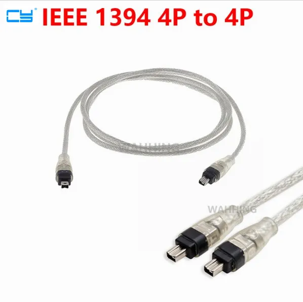 

5FT 1.5M 4P 4 Pin to 4 Pin IEEE 1394 for iLink Adapter Cable 4Pin To Firewire Cable