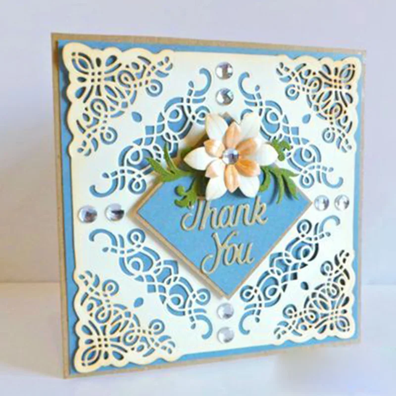 Metal Cutting Dies Mold Flower Spark Decoration Scrapbook Paper Craft Stencil