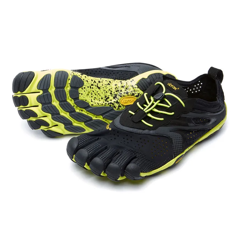 Vibram Fivefingers V-RUN мужские уличные спортивные дорожные кроссовки дышащие износостойкие кроссовки с пятью пальцами