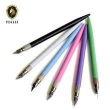 PEGASI Высокоуглеродистая сталь пластиковая ручка нож 30 режущий нож 12 шт. набор лезвий инструменты кожаная пленка резьба по дереву ремесла для ремонта