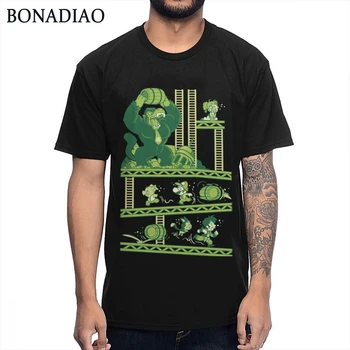 

Vintage Video Game Donkey Kong Dragon Ball T Shirt Boy Retro Stylish 100% Cotton T-shirt Summer Crewneck Casual Camiseta