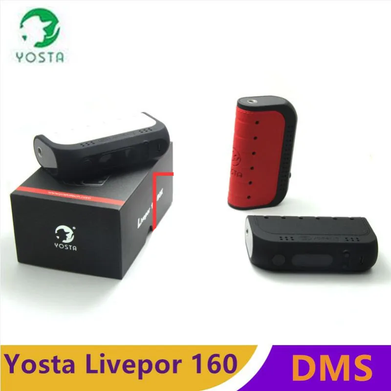 

Livepor 160 Box Mod 160W Vape VW/TC with dry coil protection Original Yosta E-Cigarette vape Mod Fit 18650 Battery(not include)