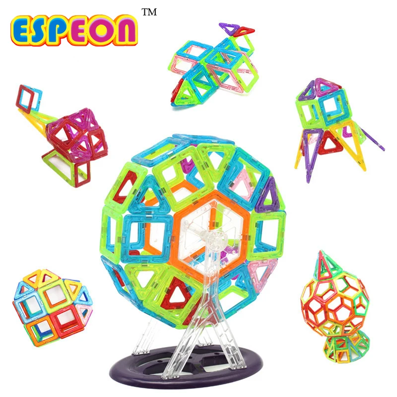 Espeon новые 201 шт Мини магнитные блоки Строительные строительные игрушечные