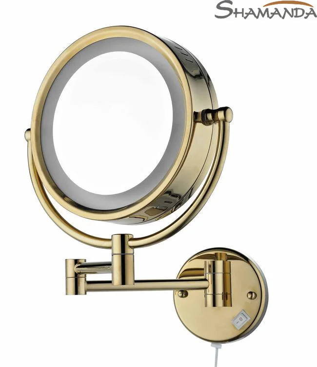 هرع شحن مجاني جودة عالية الصلبة النحاس الذهب الحمام الصمام مرآة التجميل في الحائط المرايا Accessories-60019 هرع شحن مجاني جودة عالية الصلبة النحاس الذهب الحمام الصمام مرآة التجميل في الحائط المرايا Accessories-60019