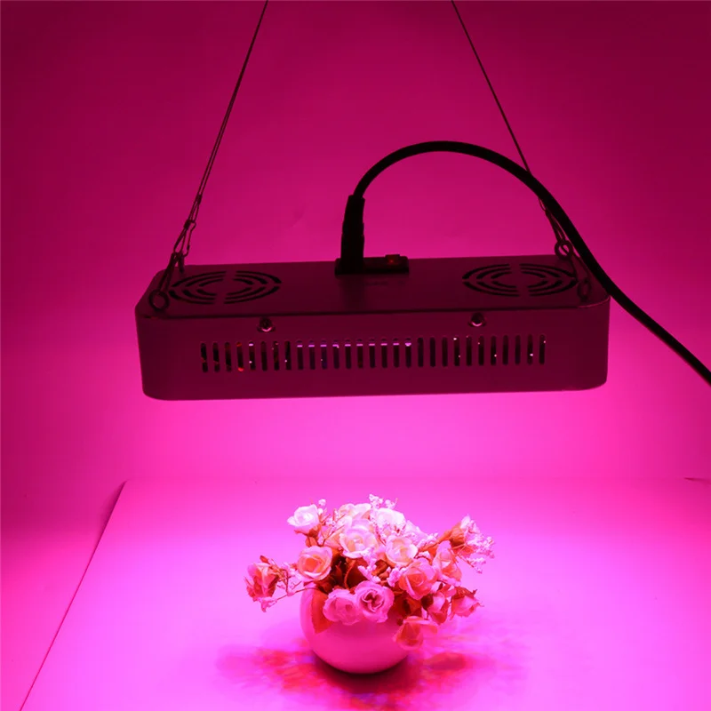 

GERUITE 600W Led Grow Light Full Spectrum Led Plant Growth Lamp 2,940-3,360LM For Greenhouse Plant Flowering Grow Indoor Light
