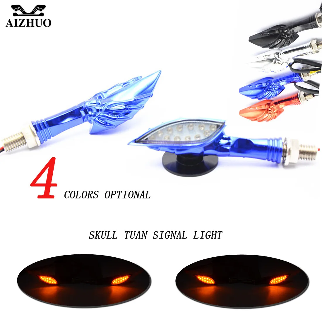 Universal Motorcycle Turn Signal Indicators LED Signal Light For BMW F650GS F700GS F800GS/AdventuRe F800GT F800R F800S F800ST