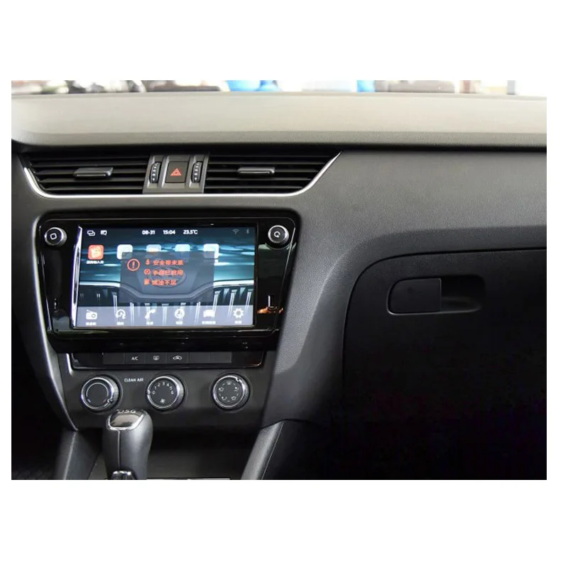 Lsrtw2017 Автомобильный навигатор Экран закаленное пленка защитная пленка для шкода Октавия Рапид yeti 2013