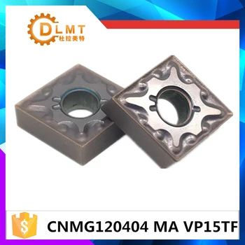 

20pcs CNMG120404 MA VP15TF CNMG120408 MA VP15TF External Turning Tools Carbide inserts Cutting Tool CNC Tools Lathe cutter tools