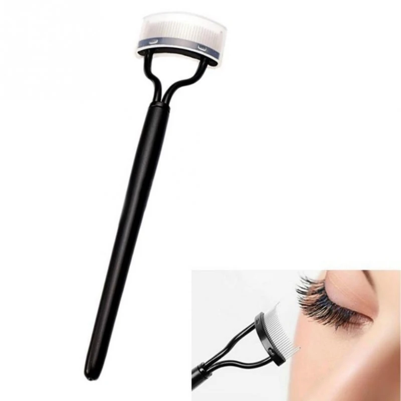 

1Pcs Pro Women 's Eyelash Comb Lash Curling Separator Lift Curl Metal Brush Beauty Makeup Tool New Arrival Q1