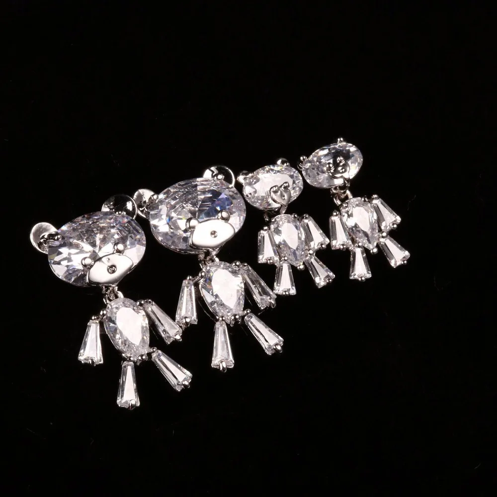 Buy Fashion Earrings Korean Style Bear Design Stud