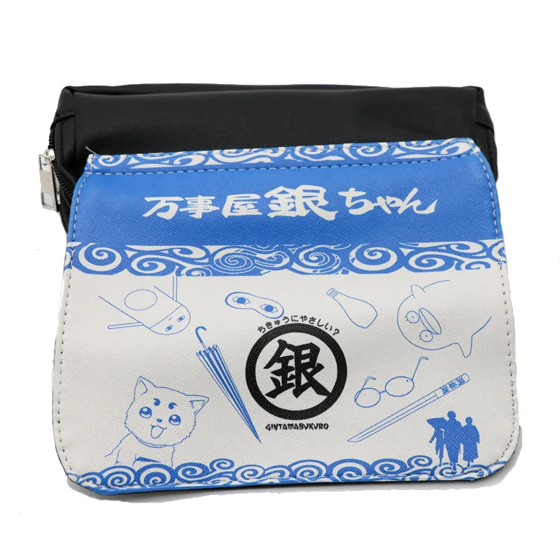 Gintama Аниме Наруто, красочный чехол-карандаш Акацуки, Студенческая сумка для боли, канцелярские принадлежности, сумка Uchiha Itachi, косметичка для путешествий, косметичка Konan - Цвет: Gintama