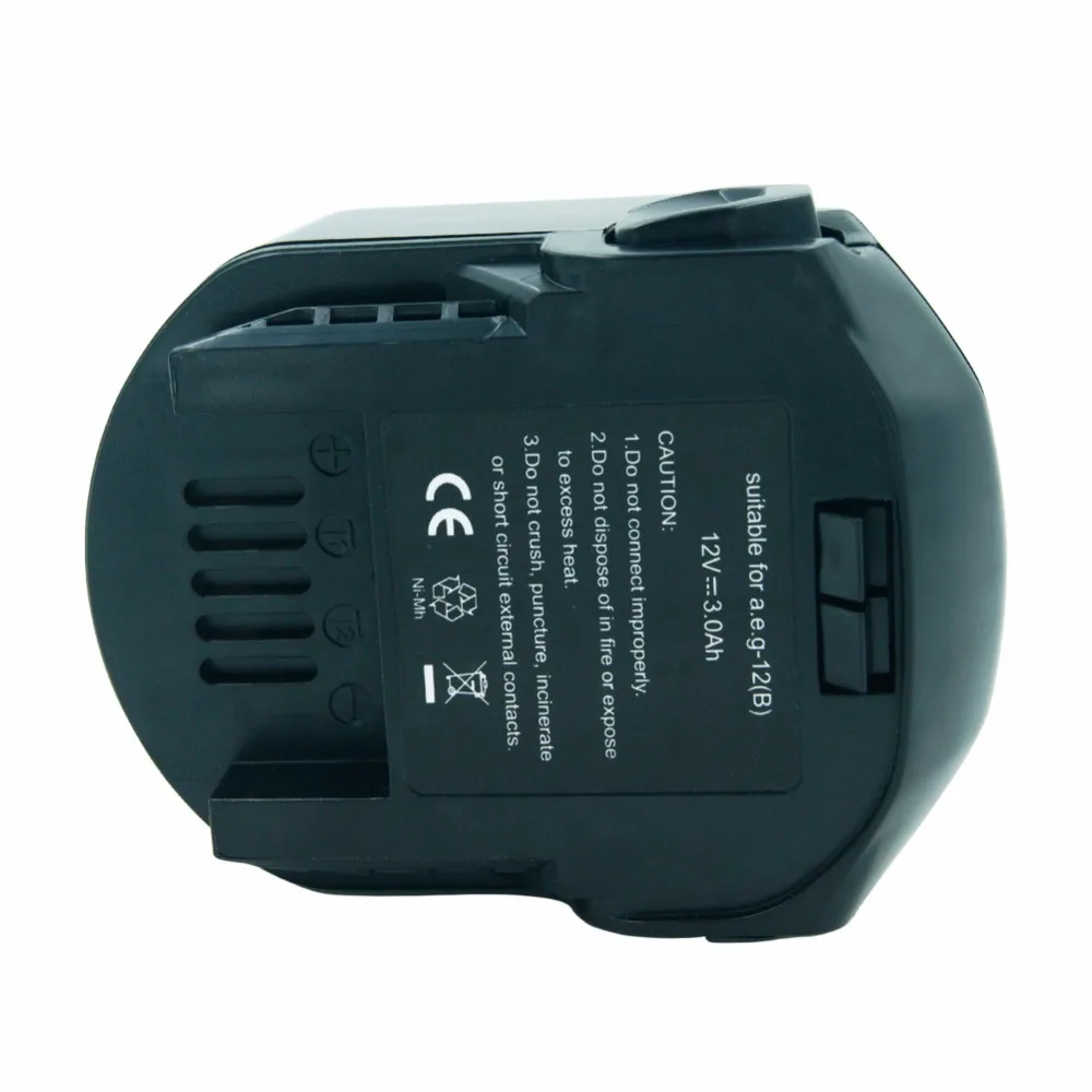 Ni-MH 3000 мАч Новый аккумулятор для AEG/Ridgid Мощность инструмент B1220R B1214G B1215R M1230R, AEG BS 12X, AEG BSB 12 STX