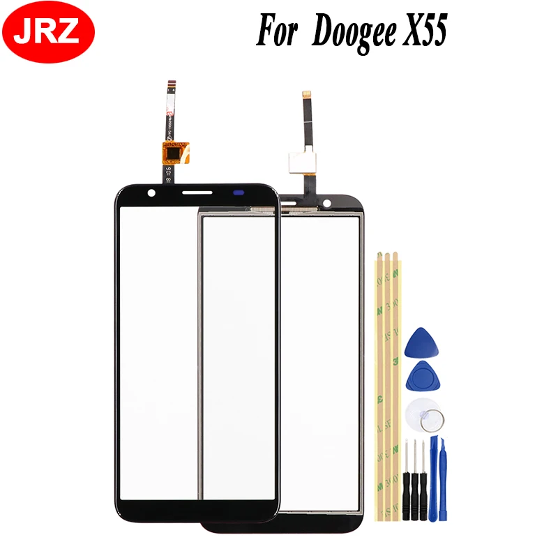 JRZ 5 дюймов сенсорный экран Стекло спереди Высокая Для Doogee X55 Экран планшета