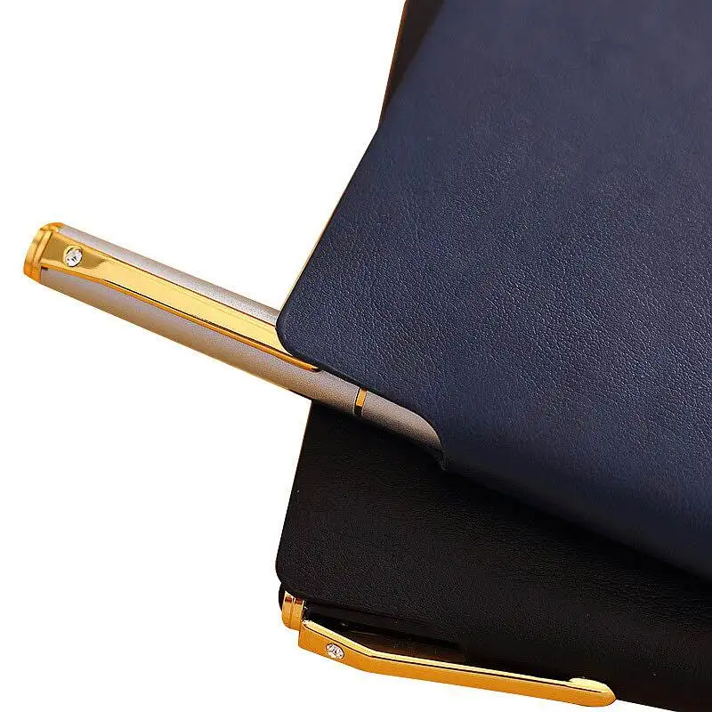 1PCS Deli 22215 PU Face Notebook A5 205x143mm 96 Sheets