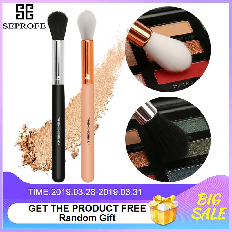 

1 Pcs Makeup Eye Shadow Applicator Multifunctional Makeup Brush Powder Blending Uniform Brush Soft highlight Single makeup brush