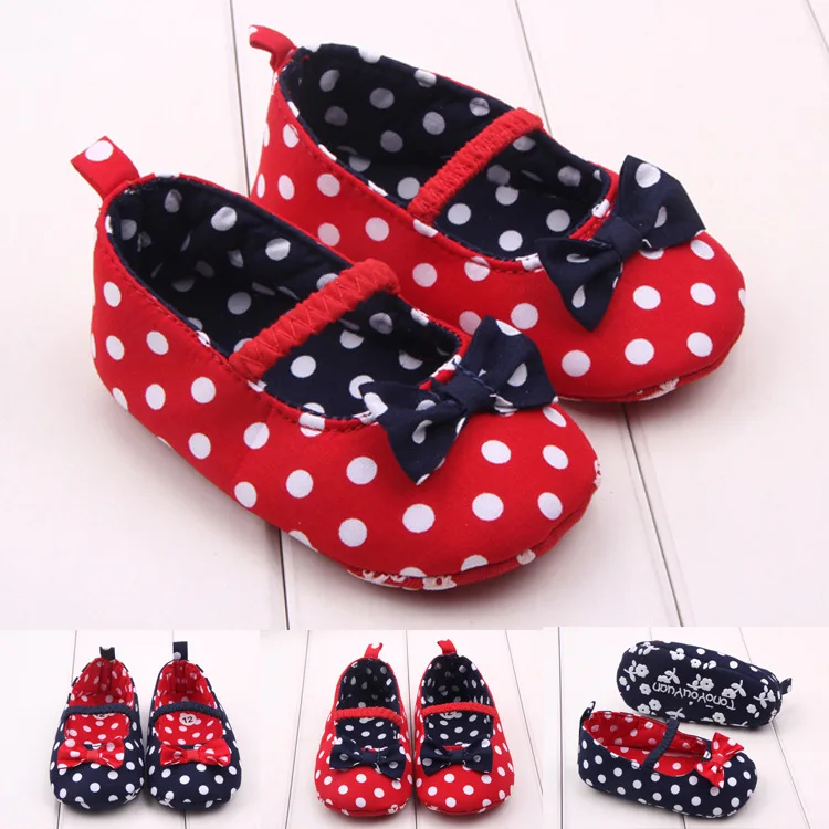 

Newborn Baby Girl Flower Sneakers Toddler Cotton Bow Casual Shoes Infant Little Girls Princess Sequin Stars Leather Shoes 0-18M