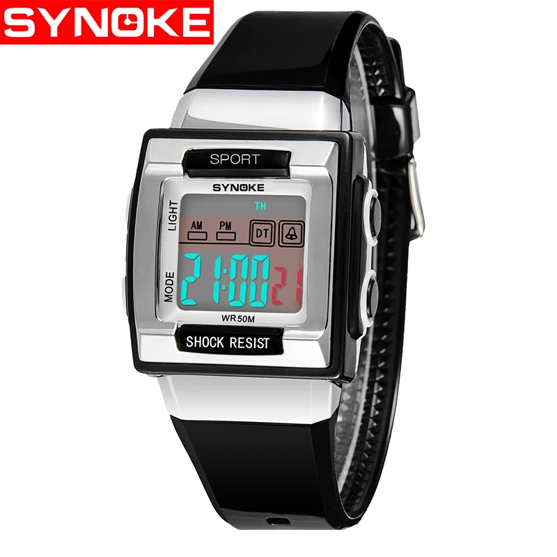 Kids Watch Electronic Wrist Watch Digital Montre Enfant Shockproof Waterproof Children's Watches for Boys Girls Kid ShockClock