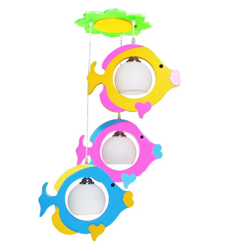 

kindergarten Pendant Lights decorative lights three small fish children's lamps bedroom lights cartoon pendant lamps LU727274