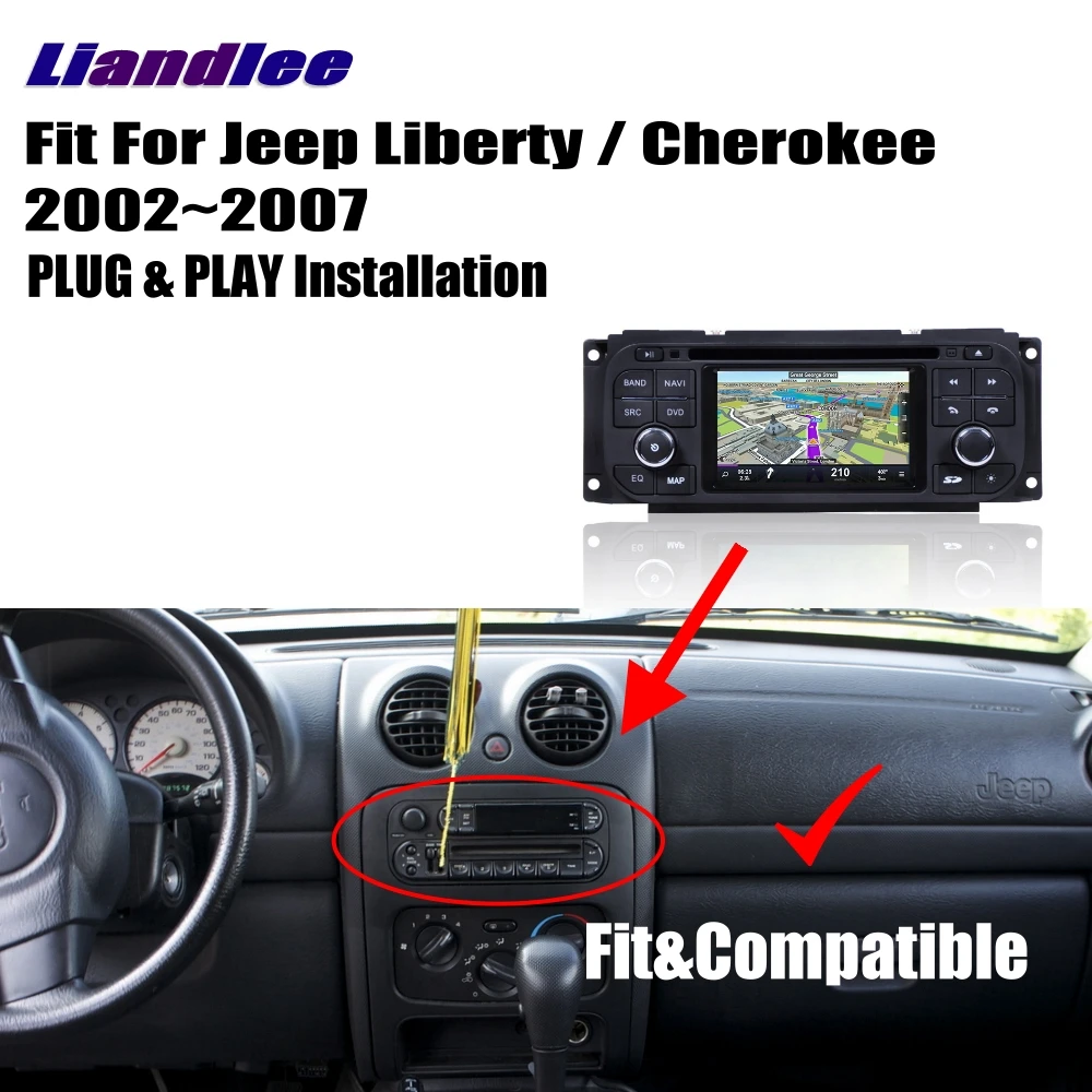 Clearance Liandlee For Jeep Liberty / Cherokee 2002~2007 Android Car Radio CD DVD Player GPS Navi Navigation Maps Camera OBD TV Screen 3 Clearance Liandlee For Jeep Liberty / Cherokee 2002~2007 Android Car Radio CD DVD Player GPS Navi Navigation Maps Camera OBD TV Screen 3