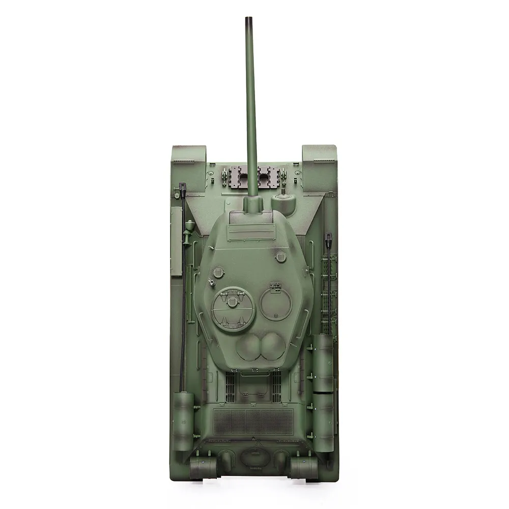 Heng Long 3909-1 1/16 2,4G 4CH T-34 Rc автомобиль армейский зеленый боевой танк металлический W/звук дыма игрушка RC танки детские игрушки