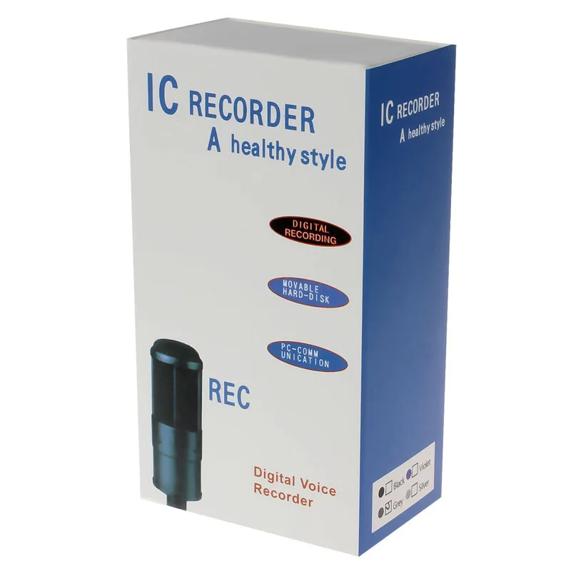8 ГБ Цифровой диктофон Голосовая активация USB ручка цифровой Аудио Диктофон Mp3 плеер Диктофон черный gravador de voz