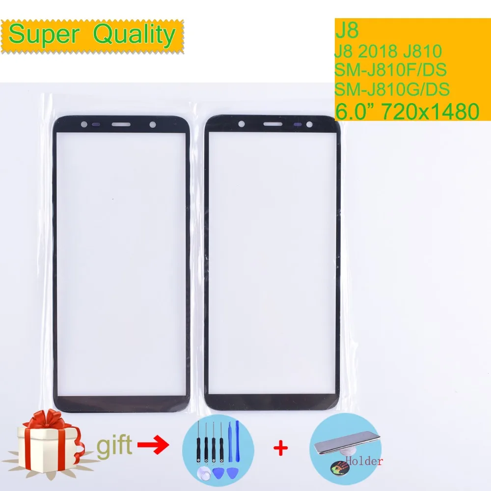 J8 для Samsung Galaxy 2018 J810 J810F SM J810F/DS J810G/D панель сенсорного экрана передняя внешняя