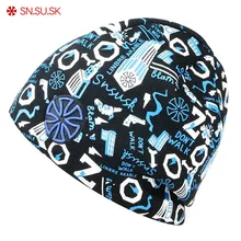 Женский капот Зимние вязаные шапки Спортивная лыжная кепка Теплая шапочка Мужчины Женщины Лыжная шапка
