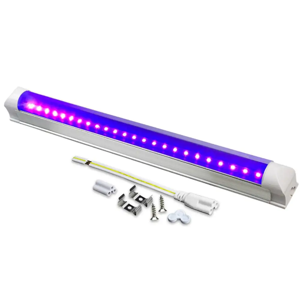 

LED UV Germicidal Light 395NM AC85-260V 5W UV Disinfection Lamp Aluminum PC Sterilization Lamp For Home Hospital Incubation Base