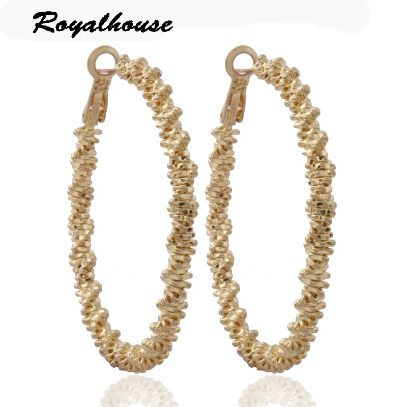 

Royalhouse copper Earring ring Metal brand Earrings for Woman merk Earring Large Brinco Orecchino di marca Oorbellen Earrings