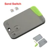 OkeyTech – carte-clé télécommande intelligente pour Renault Laguna Espace, 2 boutons, avec Insert de lame vierge, Micro-interrupteur ► Photo 2/6