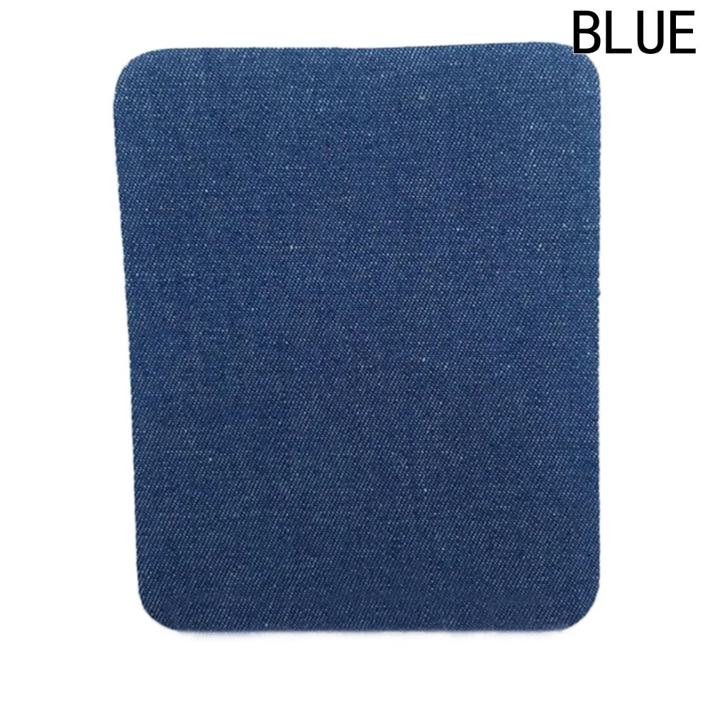 

1 Pcs Jeans Patches Iron On Patches Repair Elbow Knee Denim Patches For clothes stickers Clothing Sewing Craft DIY Accessories