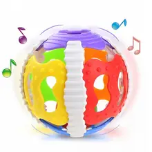 Buy Colorful Handrattle Safty Ball Toys Baby Soft Hand Catcher Rattle Baby Puzzle Educational Toys Free Shipping