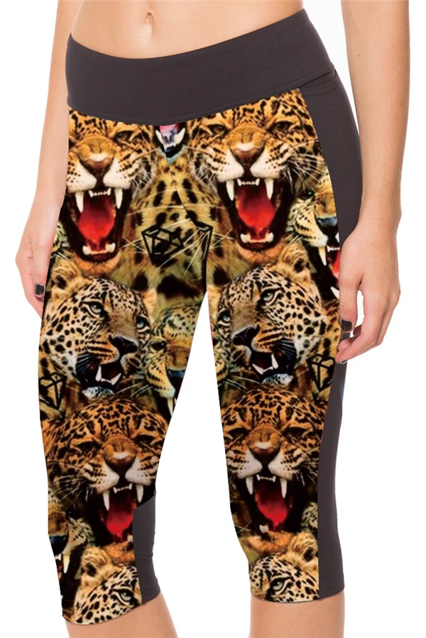 leopard hot pants