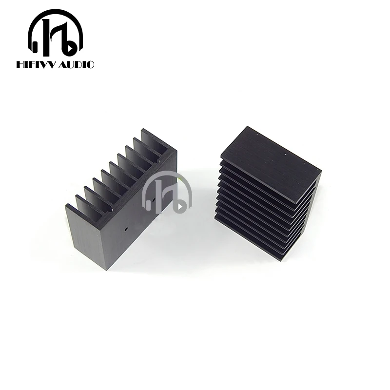 Hifivv аудио усилитель мощности совместимый с радиатором 78*30*57 мм кулер DIY